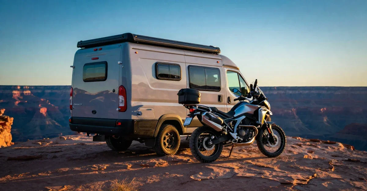 Viaja con tu casa rodante y tu moto: La guía definitiva para la libertad total en carretera