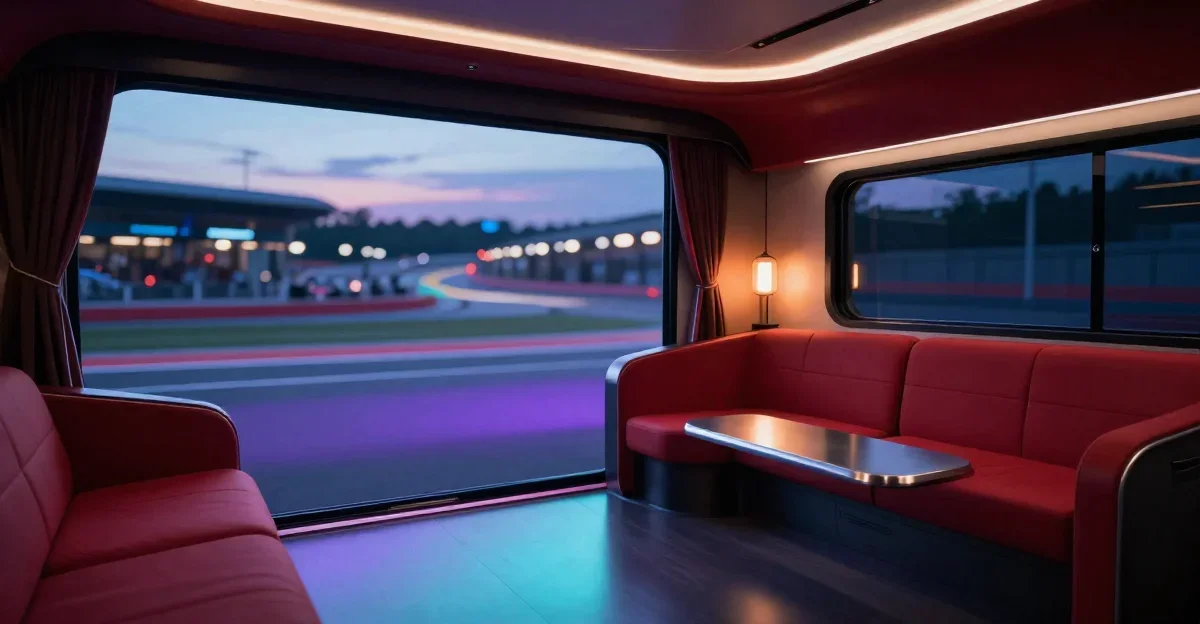 Por dentro del motorhome de Ferrari: El lujo extremo que viaja con la Fórmula 1